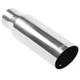 thumbnail image 1 of Magnaflow Performance Exhaust Tail Pipe Tip 35205 Performance; 2-1/2 Inch Inside Diameter Inlet; 3-1/2 Inch Outlet; Stainless Steel; Round; 15 Degree Angled Cut; Straight Edge; 12 Inch Length, 1 of 3