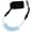 Transparent Blue, variant on Yajisi Durable TPU Elastic Surfing Leash Ankle Foot Rope Stretchable 19.7 inches / 50 cm for Paddle Board Surfboard, Transparent Blue