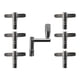 thumbnail image 1 of Llave de afinación de batería, herramienta manual, afinador de batería multifuncional para instrumentos musicales 7 piezas, 1 of 9
