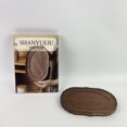 thumbnail image 4 of SHANYUEJU Meal trays,Wooden Oval Serving Plate Natural Fruit Wood Tray for Snacks and Desserts Elegant Display Holder for Kitchen and Dining Deep Color Design for Stylish Entertaining, 4 of 10