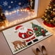 thumbnail image 1 of Tapetes de terciopelo para baño, tapetes navideños de punto, tapetes absorbentes, tapetes para pies, tapetes para puerta de baño, decoración para el hogar, tapete de baño, 1 of 6