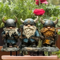 BOBOMOTI Outdoor Christmas Decorations Gnome Statue Stakes for Winter Holiday Christmas Outside Yard Pathway Lawn Decor Supplies