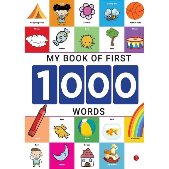 My Book of First 1000 Words, (Paperback)