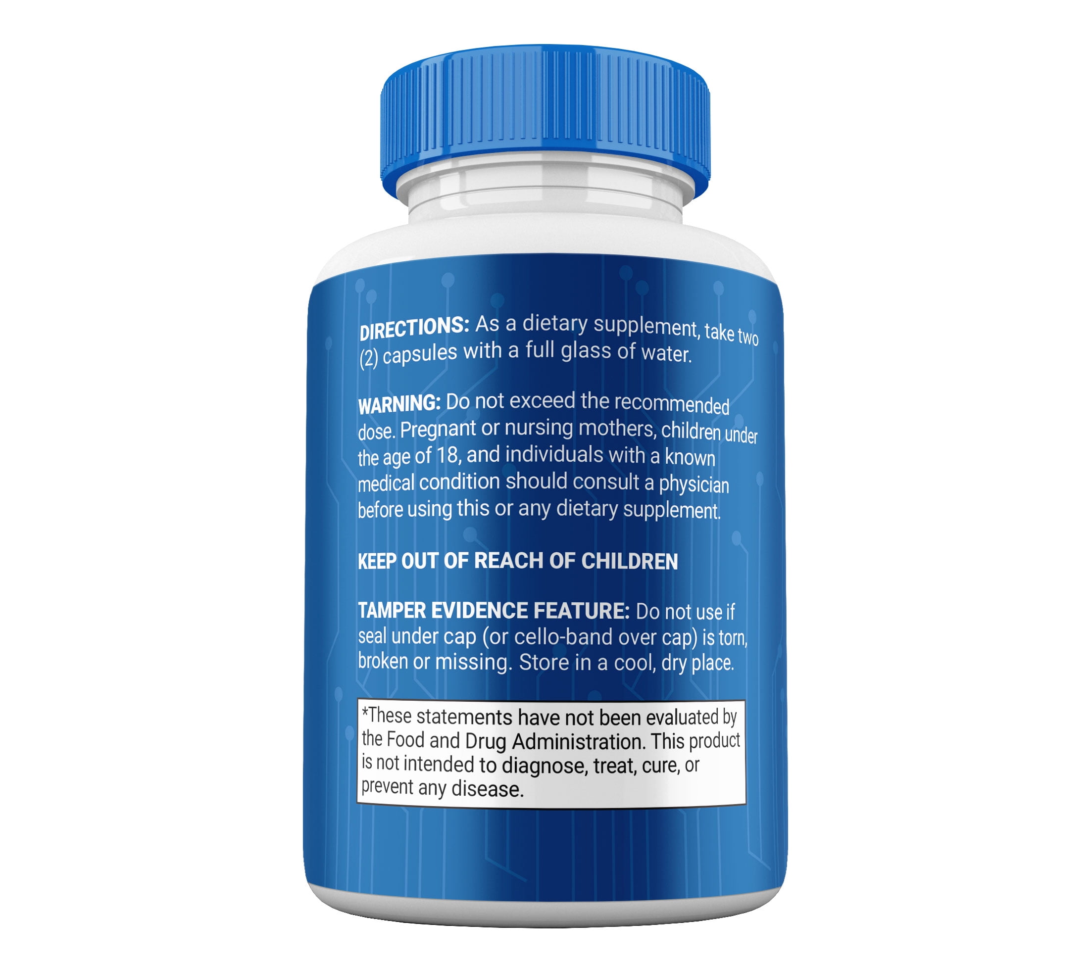 Iron Brain Capsules, Maximum Strength Pills Cognitive and Brain, IronBrain Supplement for Neuro Health (5 Pack)