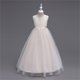thumbnail image 4 of Vestido de Encaje Blanco de Manga Larga Cuadrado Cuello Girado Abajo Arco Falso Dos Piezas Vestido de Baile de Estudiantes Británicos para Niños Grandes 5-16 Años de Edad, 4 of 7