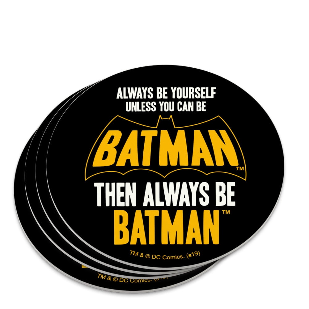 Batman Be Batman Novelty Coaster Set
