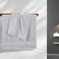 thumbnail image 2 of BELIZZI HOME 100% Premium Cotton 2 Pack Oversized Bath Towel Set 28x55 inches, Large Bath Towels, Ultra Absorbant Compact Quickdry & Lightweight Towel, Ideal for Gym Travel Camp Pool - Light Grey, 2 of 7
