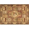 thumbnail image 1 of Ahgly Company Indoor Rectangle Medallion Brown Traditional Area Rugs, 7' x 9', 1 of 4