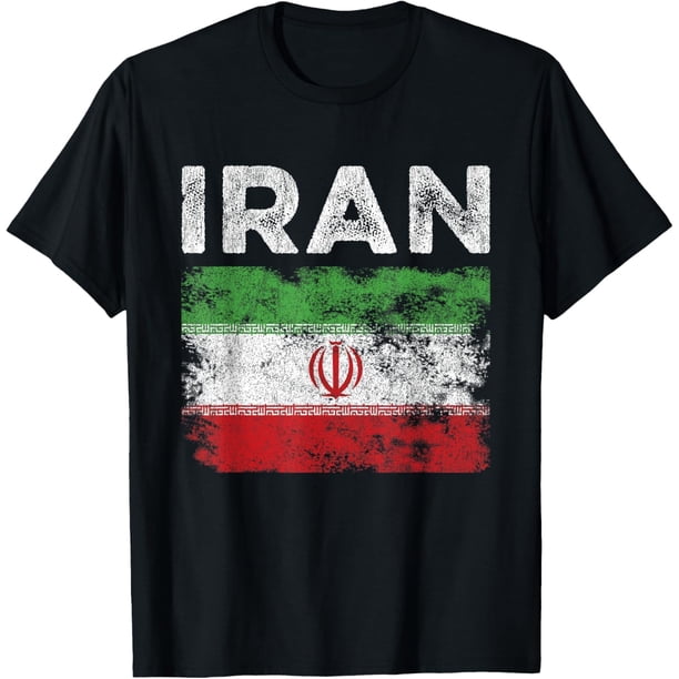 Iraq Flag envejecido - Hombres Mujeres Niños - Camiseta con bandera iraquí