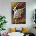 thumbnail image 6 of Edgar Degas Ballet Dancer Poster Posters Wall Art Painting Canvas Gift Living Room Prints Bedroom Decor Poster Artworks 16x24inch(40x60cm), 6 of 6