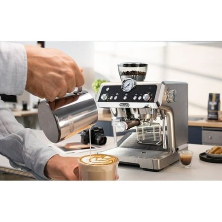 De'Longhi - La Specialista Prestigio Espresso Machine with Dual Heating System - Stainless Steel