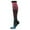 Hot Pink, variant on Unisex Gradient Mixed Color Compression Socks Mid Tube Nylon Athletic Sport Gradient Footwear Hosiery Dark Gray