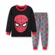 thumbnail image 1 of Conjunto de pijamas de Spiderman, ropa interior para niños, otoño 2022, pijamas de Spiderman, ropa de algodón para niños, pantalones largos, ropa de hogar para bebés, 3T (95CM) Gao Jinjia LED, 1 of 2