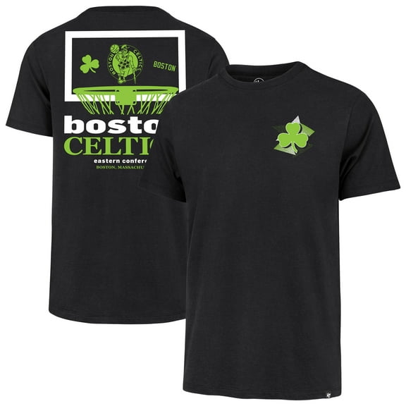 Men's-'47  Black Boston Celtics City Edition Backboard T-Shirt