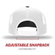 thumbnail image 4 of Gorra de béisbol Richardson 511 Flatbill Trucker Snapback, 4 of 7