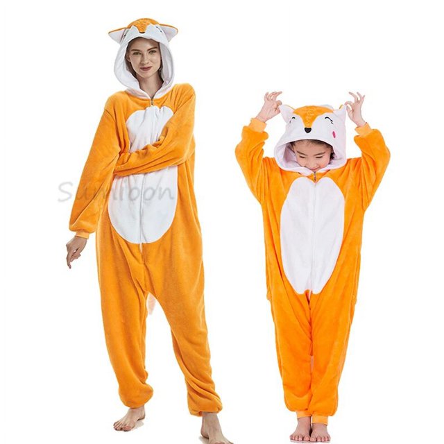 Pijamas navideños para adultos, ropa de dormir con dibujos de animales, unicornio, Kigurumi, conejo, mono, manta de Anime, Lobo y Panda