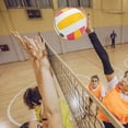 thumbnail image 4 of Resistant To Play Soft And Comfortable Hand Feeling  Elasticity Volleyball, Standard Volleyball, For General Competition Professional Training Pink, 4 of 8