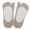 thumbnail image 3 of Low Cut Tabi Femmes No Show Appartements Non Invisibles Bateau Beige, 3 of 8
