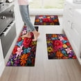 thumbnail image 5 of CCTFS A feast of flowers Kitchen Mat Rug - 1Pcs Perfect for Kitchen Counter, 16''*24'', Functional for Decoration, 5 of 10