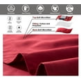 thumbnail image 5 of Jessy Home 7 Piece Comforter Set King Red Black Plaid Bedding Set Bed in a Bag with Flat Sheet and Fitted Sheet, Pillowcases & Shams, 5 of 8