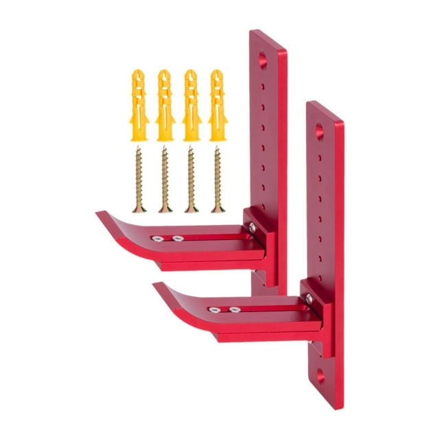 Estante de almacenamiento para modelos de aviones, estante de almacenamiento de pared multifuncional para 1/18, 1/16 y 1/10 rojo