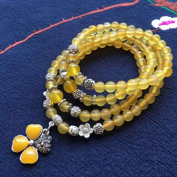 bracelets et Chaînes de Chandail de styles Variés, Combinaisons Tendance, bracelets et Colliers en agate et Calcédoine pour Hommes et Femmes.