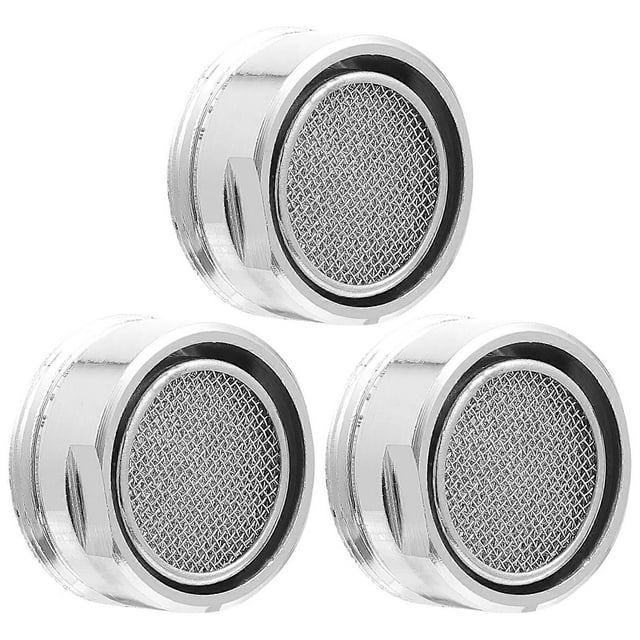 3 Pcs Sink Strainer Water Faucet Aerator Spray Aerator Kitchen Faucet Screen Replacement Faucet Strainer