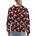 thumbnail image 7 of Honeii New Year Flamingo Pattern Womens Oversized Hoodies Long Sleeve Sweatshirts Pullover Fall Outfits with Pocket-X-Large, 7 of 7