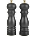 thumbnail image 5 of Salt and Pepper Grinder Wooden Pepper Mill Grinder Salt Pepper Shakers Set of 2 with Adjustable Ceramic Rotor- 7 Inch, 5 of 8