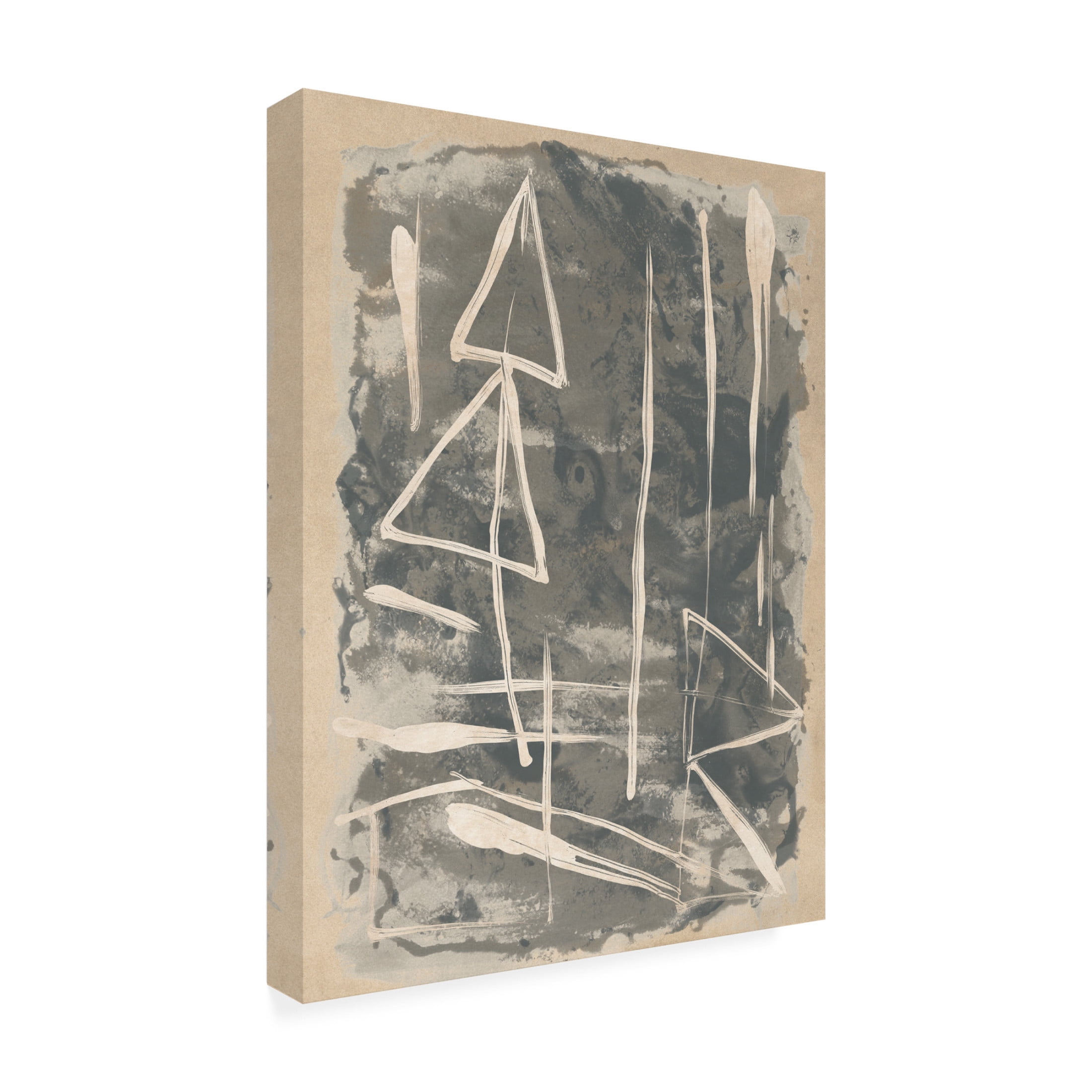Trademark Fine Art June Erica Vess Mapa Linea II Canvas Wall Art