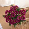 thumbnail image 3 of Artificial Mums For Outdoors Fall Stems Artificial Flowers For Outdoors Fall Faux Flowers For Outdoor Planters Fall Flowers Fall Decorations For Home Porch Fall Decor For Home, 3 of 3