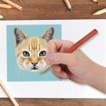 thumbnail image 3 of 1Pc Hair Painting Scratch Pen Wood Triangular Pen Body Drawing Tool Art Supplies0.5mm, 3 of 4