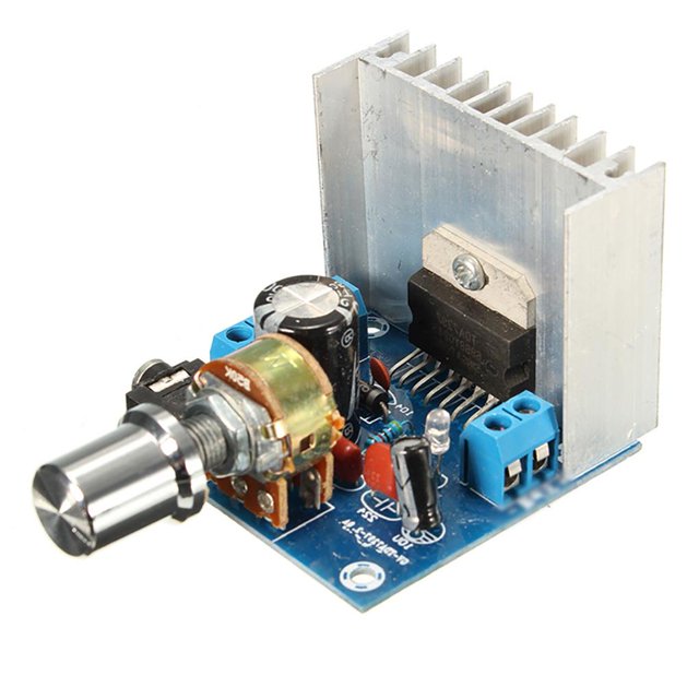 stanreset Carte Amplificateur AC/DC Module Amplificateur Gamme Complète Dissipation Thermique Modules Amplifiés Pièces Auto Installation Facile Amplificateurs Numériques No.1 1Set
