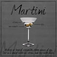 thumbnail image 2 of Gibbons, Lauren 26x26 Gold Ornate Wood Framed with Double Matting Museum Art Print Titled - Martini Gray, 2 of 4