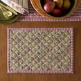 thumbnail image 2 of Better Homes & Gardens Edith Vine Floral Cotton Linen Reversible Table Place Mat, 2 of 5
