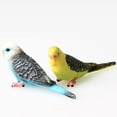 thumbnail image 3 of Yesbay Artificial Forest Parrot Bird Mini Animal Model Garden Lawn Yard Ornament Decor,Blue, 3 of 7