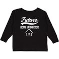 thumbnail image 3 of Inktastic Home Inspector Future Job Boys or Girls Long Sleeve Toddler T-Shirt, 3 of 5