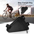 thumbnail image 3 of Bike Triangle Frame Bag Bicycle Cycling Triangle Top Tube Front Pouch Saddle Bag Red, 3 of 8