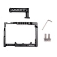 thumbnail image 3 of Jaula de cámara Cámara de Andoer + Kit de manija superior Video Película Película Fabricación Estabilizador de aleación de aluminio con zapata fría para cámara Sony A7II / A7III / A7SII / A7M3 / A7RII Andoer  Jaula de cámara, 3 of 6