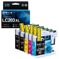 thumbnail image 1 of Cartuchos de tinta E-Z Ink Pro LC203 compatibles con Brother LC203XL, 1 of 7