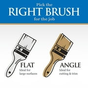 PRO EDGE by Linzer 1 CT Formula Thin Angle Paint Brush