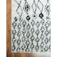 thumbnail image 6 of Unique Loom Morocco Collection Area Rug - Medina (2' 2" x 3' Rectangle Ivory/Black), 6 of 7