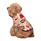 thumbnail image 5 of Fotbe Skull Retro record lips Sudadera con Estampado para Perros Pequeños – Suéter con Capucha para Mascotas, Tela Suave de Forro Polar con Bolsillo-Small, 5 of 7