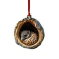 thumbnail image 1 of Animal Christmas Ornament Christmas Tree Animal Pattern 2D Acrylic Ornament Animal Decoration Seasonal For Christmas Tree Ceiling Christmas Keepsake Chandelier Hanging Garland Christmas Garland, 1 of 3