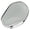 Silver, variant on CEORPER Hexagonal Table Tennis Racket Case Pingpong Paddle Bag Waterproof Handbag