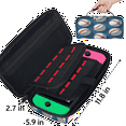 thumbnail image 3 of Herdesigns Carry Case Compatible for Nintendo Switch 2, Protective Travel Switch Carrying Case with 20 Game Card Slots for Switch Console & Accessories,Baseball Pattern, 3 of 8