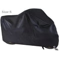 thumbnail image 1 of Funda para motocicleta, lona impermeable para exteriores, resistente al invierno, tela Oxford 190T con orificios de bloqueo, lona a prueba de polvo para motocicletas Harley-Davidson, Honda,, 1 of 6