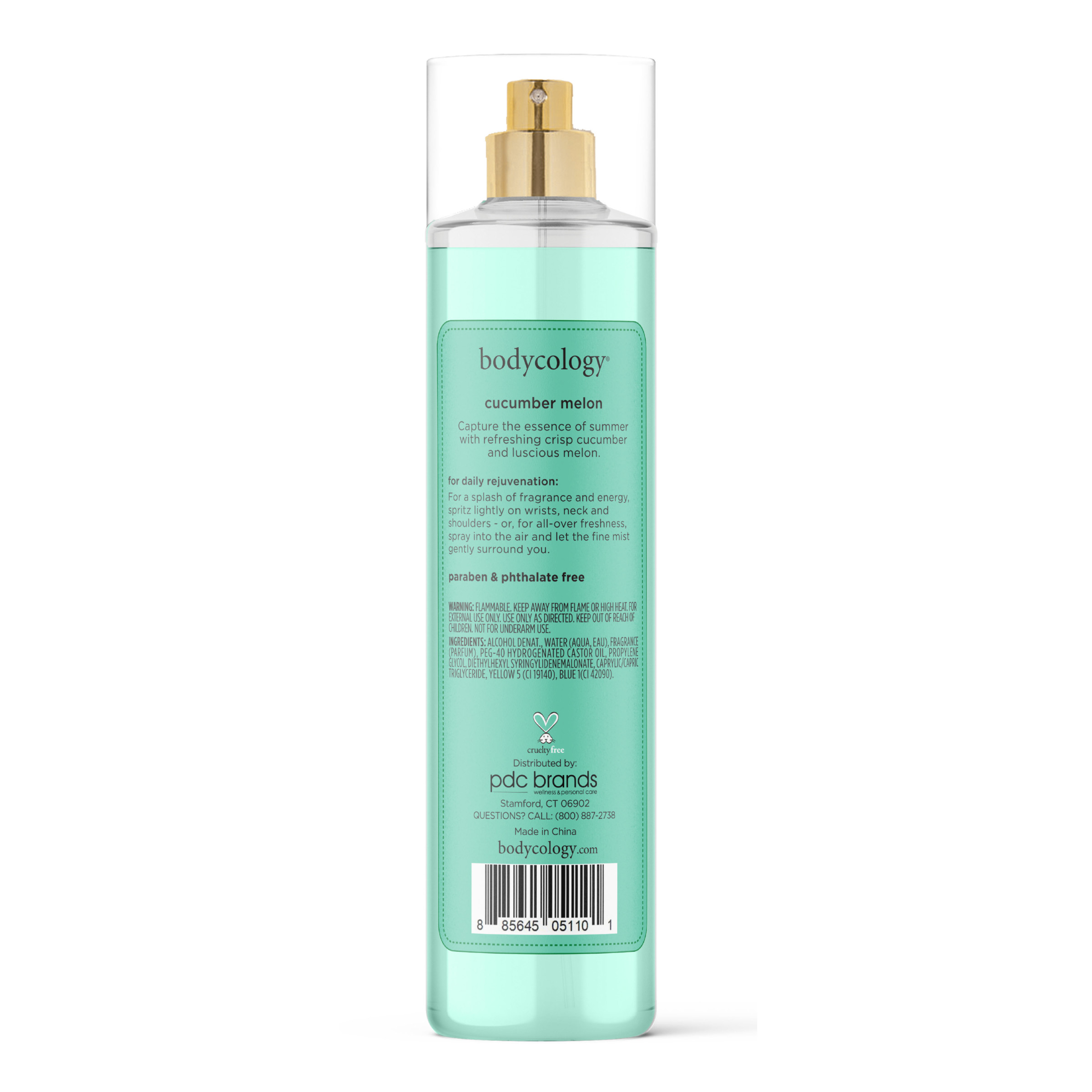 Bodycology Cucumber Melon Body Mist, 8 fl oz photo 7