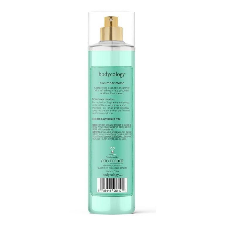 Bodycology Cucumber Melon Fragrance Mist By Bodycology - 8 oz Bodycology Cucumber Melon Fragrance Mist By Bodycology - 8 oz