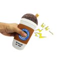 thumbnail image 4 of Divertido juguete chillón para perros con forma de taza de café para perros pequeños, medianos y grandes, masticadores agresivos, juguetes de peluche para masticar, 4 of 5